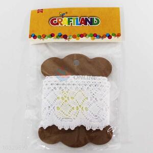 New Arrival Wholesale White Organza Crochet Lace Fabric