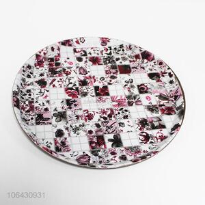 Good Sale Round Plastic <em>Plate</em> Best Serve Tray