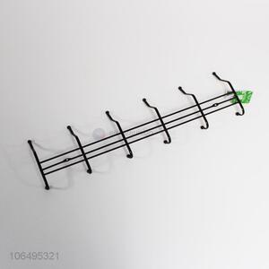 Hot Sell 6 Heads Wall Hooks Rails for Home Use