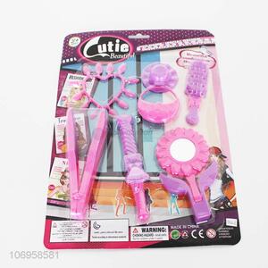 Wholesale Children's Pretend Play Toys Set Hairdressing Plastic Toys