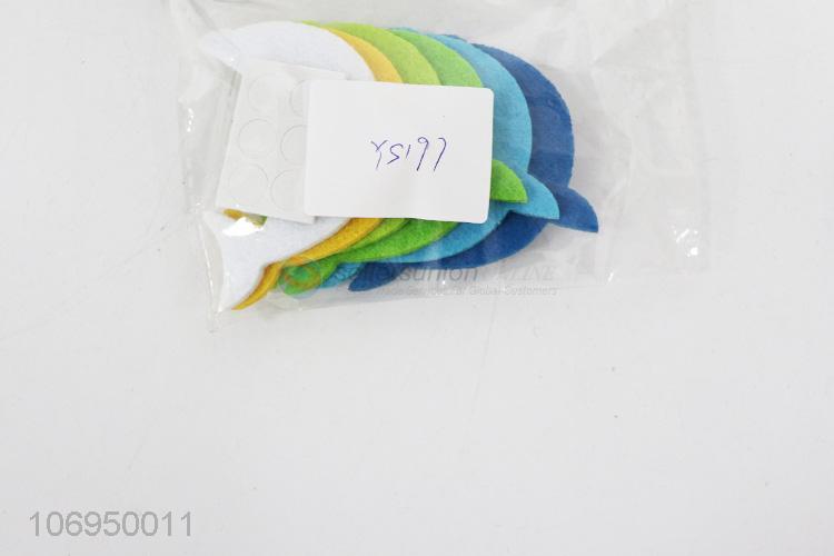Hot Selling 6PC Cute Dolphin Shaped DIY Felt Cloth Patch