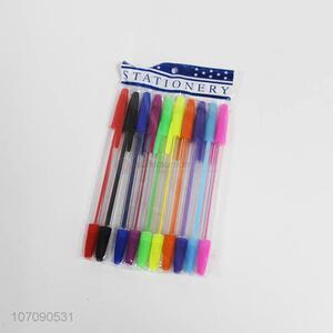 Wholesale 10 Pieces Plastic <em>Ball</em>-<em>Point</em> <em>Pen</em> Set