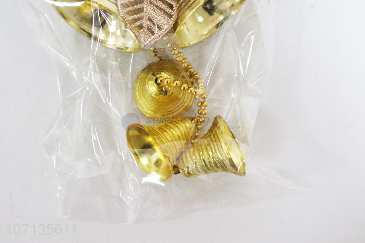 圣诞斑马铃铛挂件