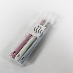 Latest producing eco friendly plastic handle toothbrush set