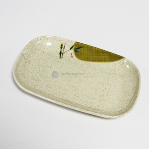 Premium quality custom printed melamine dinner plate melamine serving tray