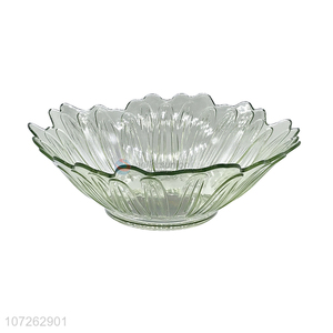 Wholesale Fashion Flowers Shaped Fruit Plate Resin Fruit Plate