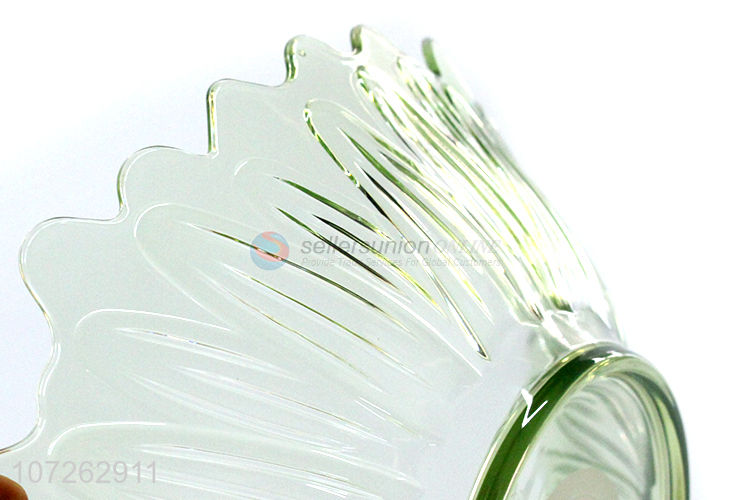 Best Quality Colorful Fruit Plate Transparent Resin Plate