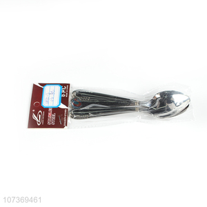 Latest arrival stainless steel tableware cutlery metal dinner spoon