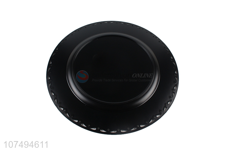 China factory food grade plastic cake plate steak plate