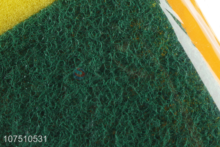 High Quality 4 Pieces Sponge Scouring Pad Set
