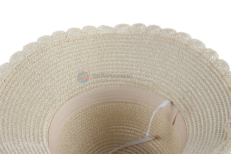 Wholesale graceful women paper straw hat floppy sun hat