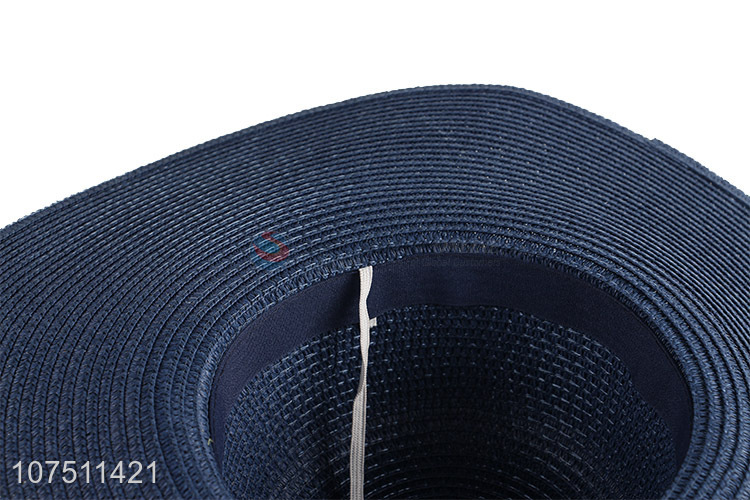China factory women floppy straw hat summer fashion beach hat