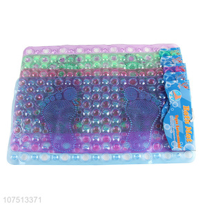 Wholesale price feet design anti slip <em>bath</em> <em>mat</em> pvc shower <em>mat</em>