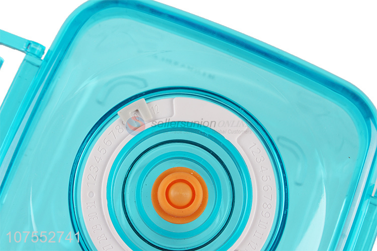 High quality square vacuum food storage containers food crisper