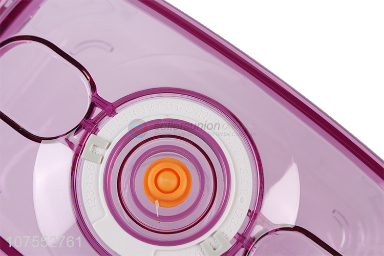 Wholesale rectangular vacuum kitchen crisper plastic food storage containers