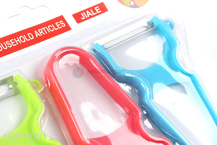 Good Sale Vegetable & Fruit Peeler With Sticky Hook Set