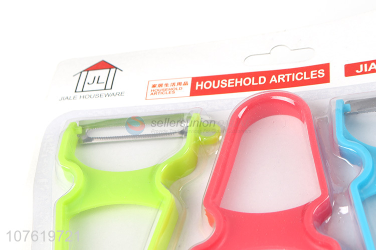 Good Sale Vegetable & Fruit Peeler With Sticky Hook Set