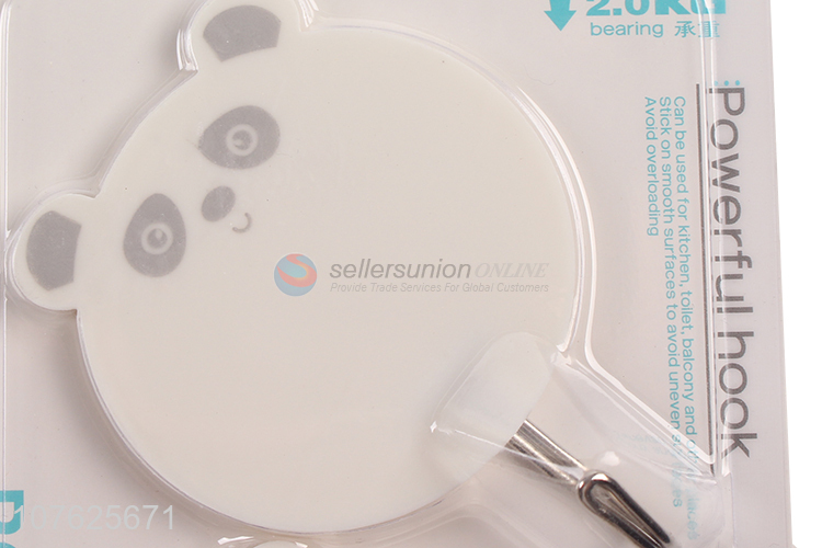 Hot products cartoon bear plastic sticky hook towel hook coat hanger