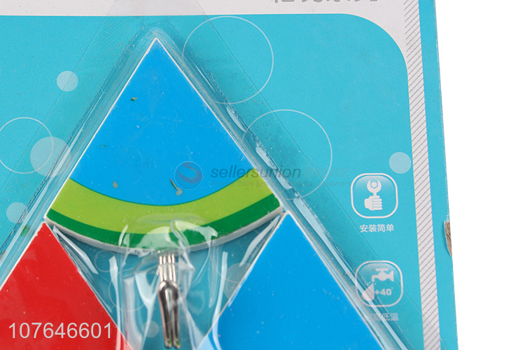 Modern Style Colorful Sticky Hook Fashion Adhesive Hook