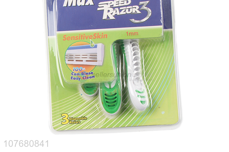 Good quality low price disposable razor for men