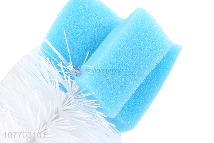 High-quality long-handled cleaning brush with hook sponge bottle brush