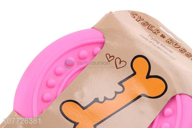 Attractive price new type flying saucer plate pets toy
