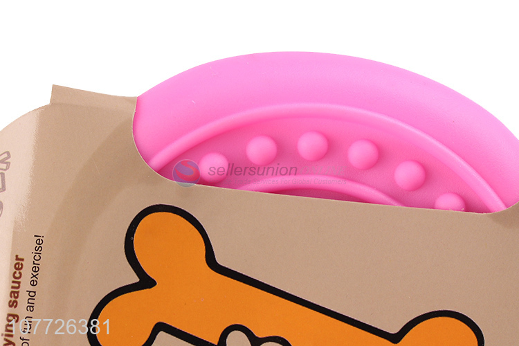Attractive price new type flying saucer plate pets toy