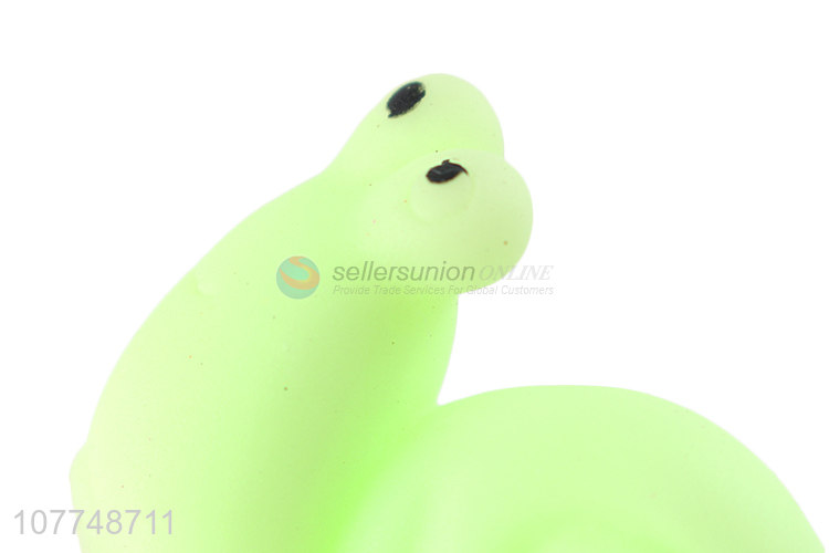 Early education green hand squeeze toy for kids