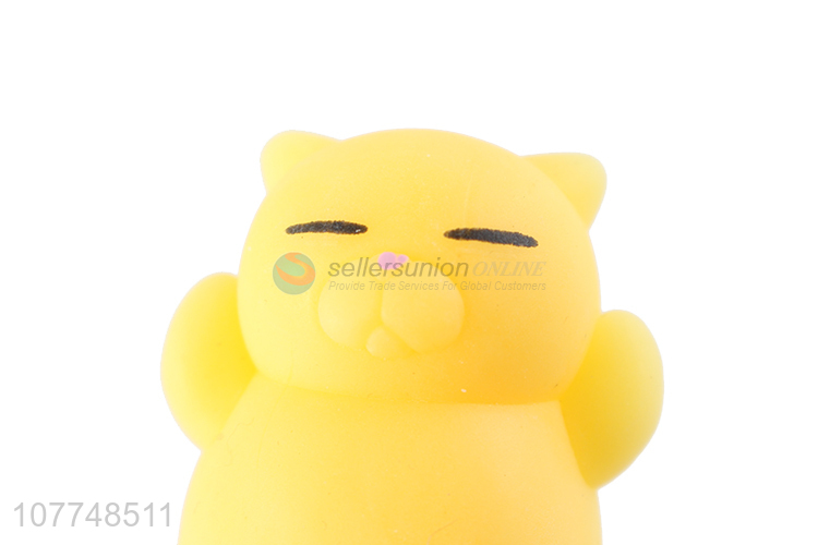 Eco-friendly soft animal shape squeeze toys for sale