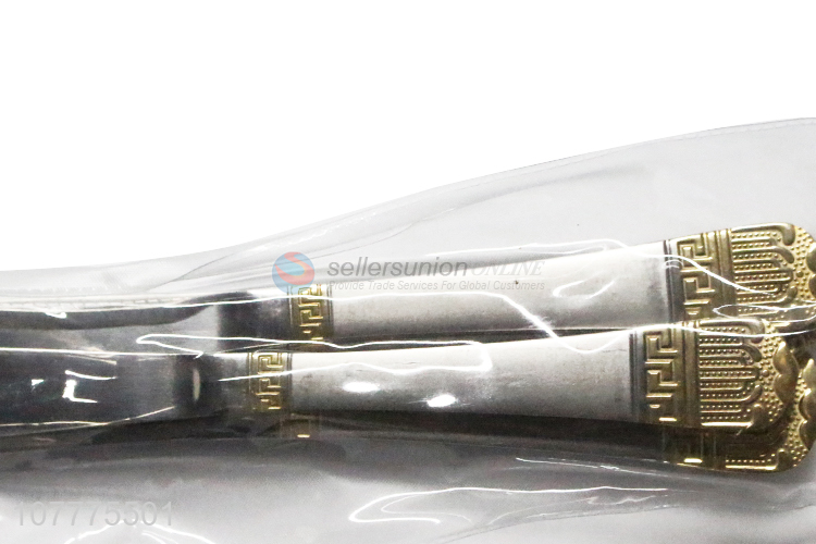 New Design Gold-Plated Dinner Knife Best Table Knife