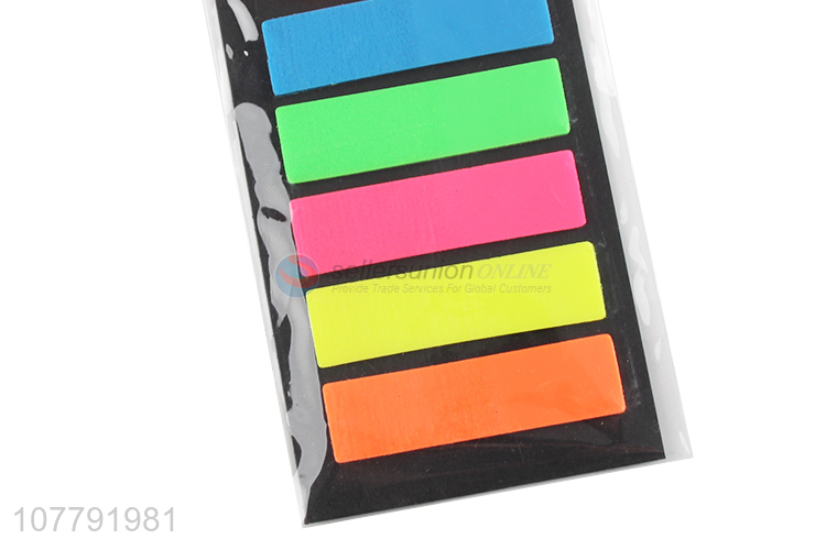 Popular product paper sticky note index bookmark for office stationery