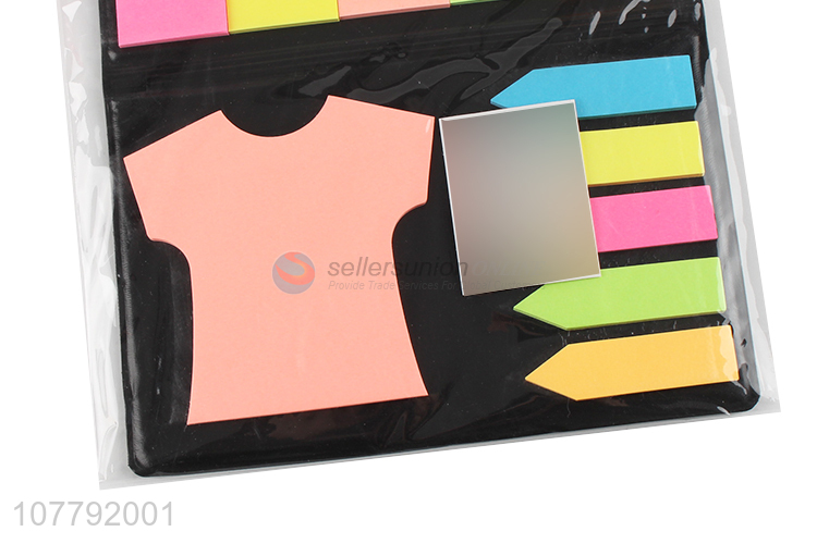 Latest design sticky memo pad adhesive note pad for school