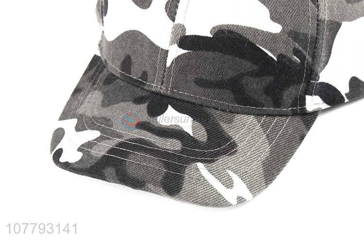 Good Price Polyester Camouflage Baseball Cap Fashion Sun Hat