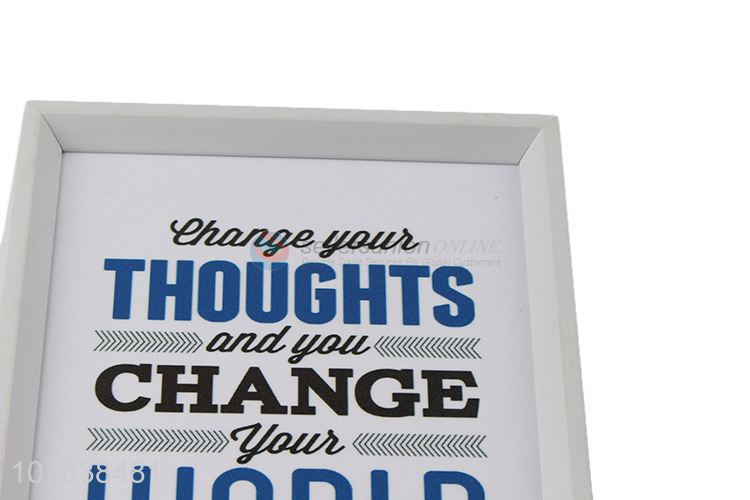 Excellent quality wall art letter painting for living room decoration