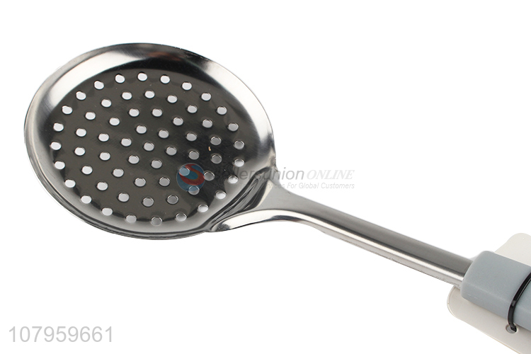 Best Quality Stainless Steel Strainer Slotted Spoon For Kitchen