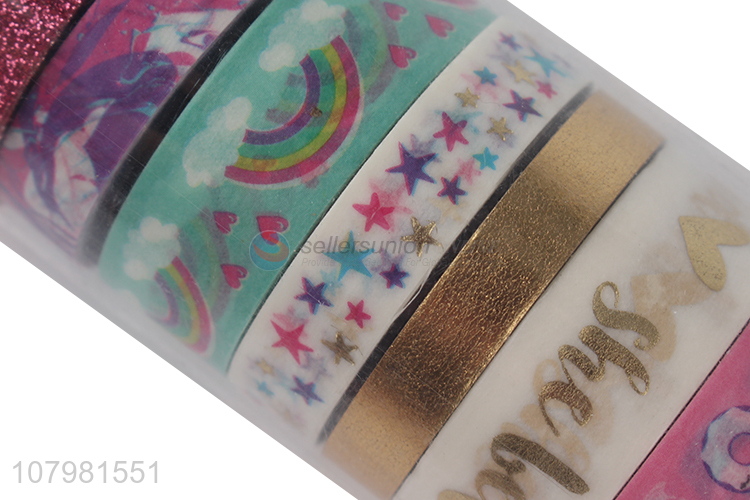 New products color printed decoration washi tape for sale