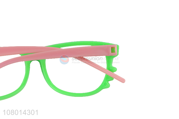 Yiwu market cartoon led flashing glasses frame glowing party glasses