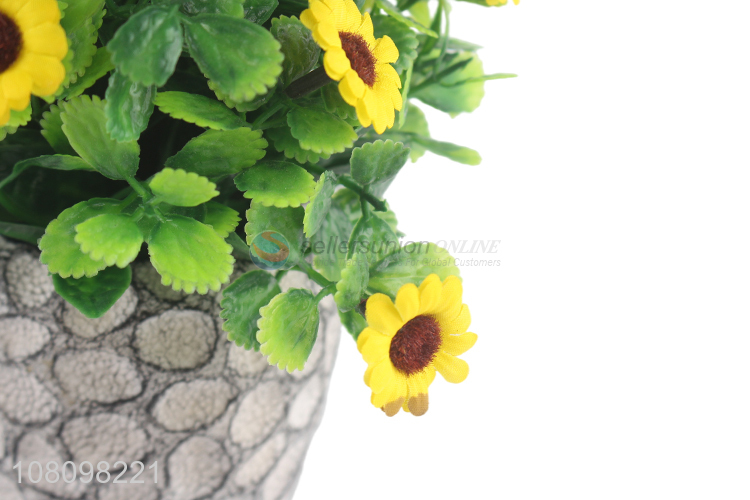 Top Quality Fashion Artificial Flower Simulation Potted Plant