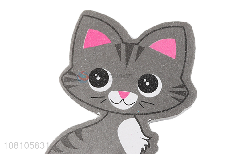 Most popular cat shape cute nail file for nail beauty