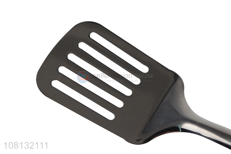 Wholesale Stainless Steel Leakage Shovel With Non-Slip Handle
