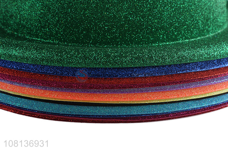 New arrival glitter top hat party hat magician hat party props