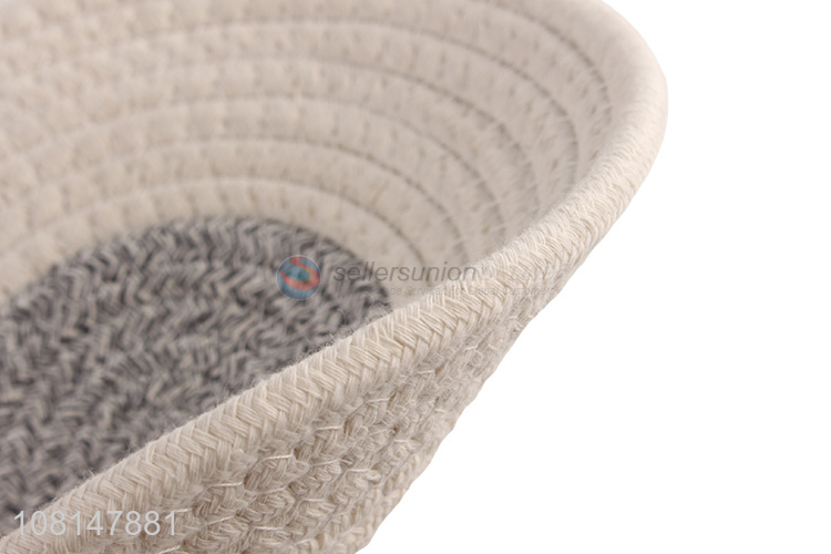 New arrival non-slip round woven cotton table mats placemats