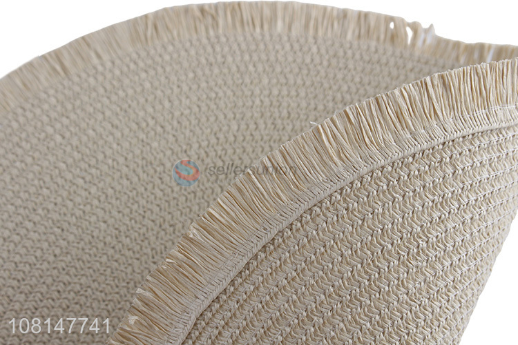 Factory supply anti-scald anti-slip woven table mat placemats