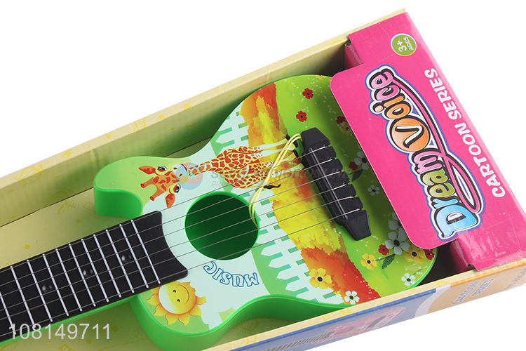 Hot items 6 strings kids ukulele mini guitar toy for beginner