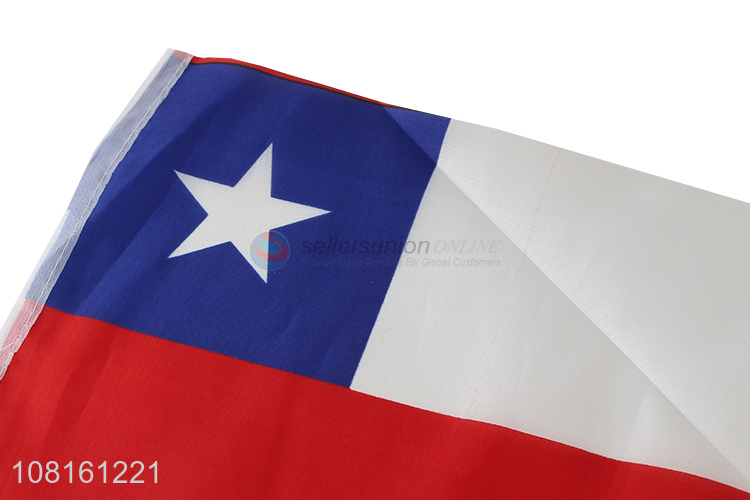 Promotional Mini National Country Flags Polyester Pongee Hand Flag