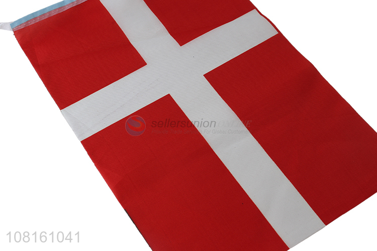 Wholesale Polyester Pongee Hand Held Flag Mini National Flag