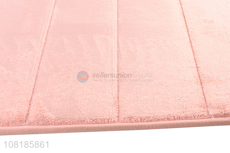 Most popular pink fashion design household floor mats
