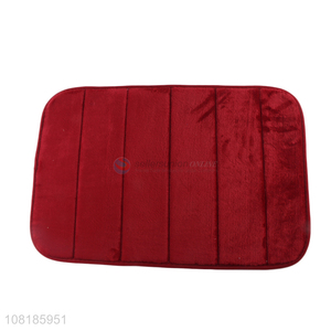 Online wholesale red soft polyester <em>floor</em> <em>mat</em> for living room