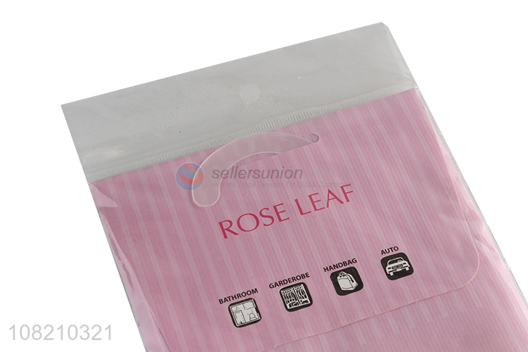 Yiwu wholesale hangable fragrance sachet with hook