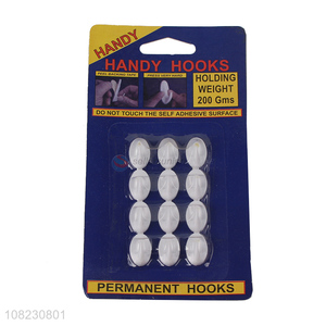China wholesale plastic household sticky hooks wall hooks